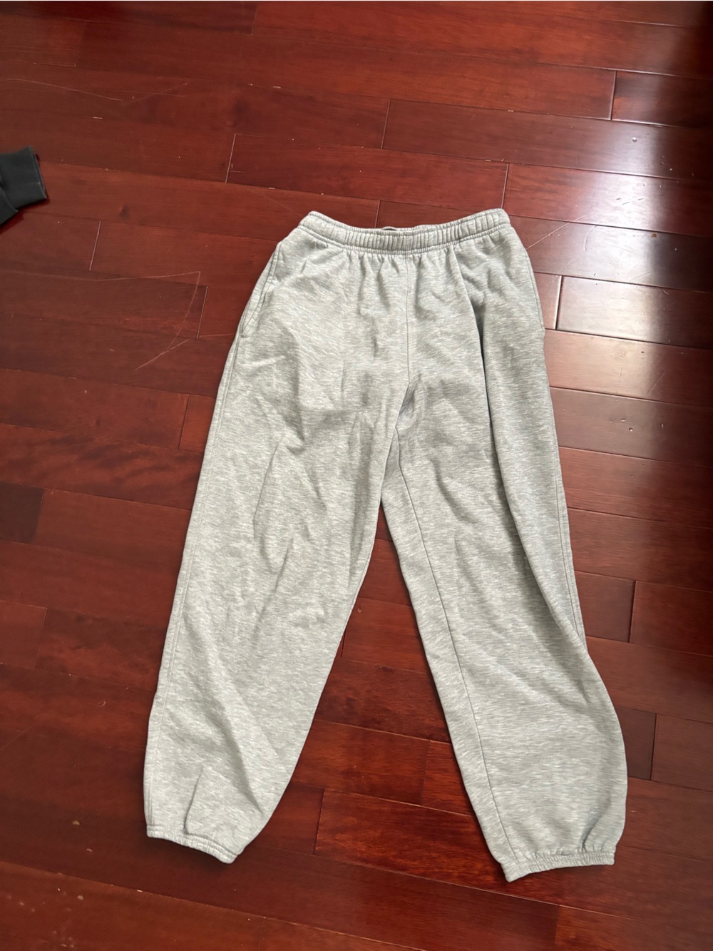 Athletic Works Light Gray Kids Jogger Sweatpants